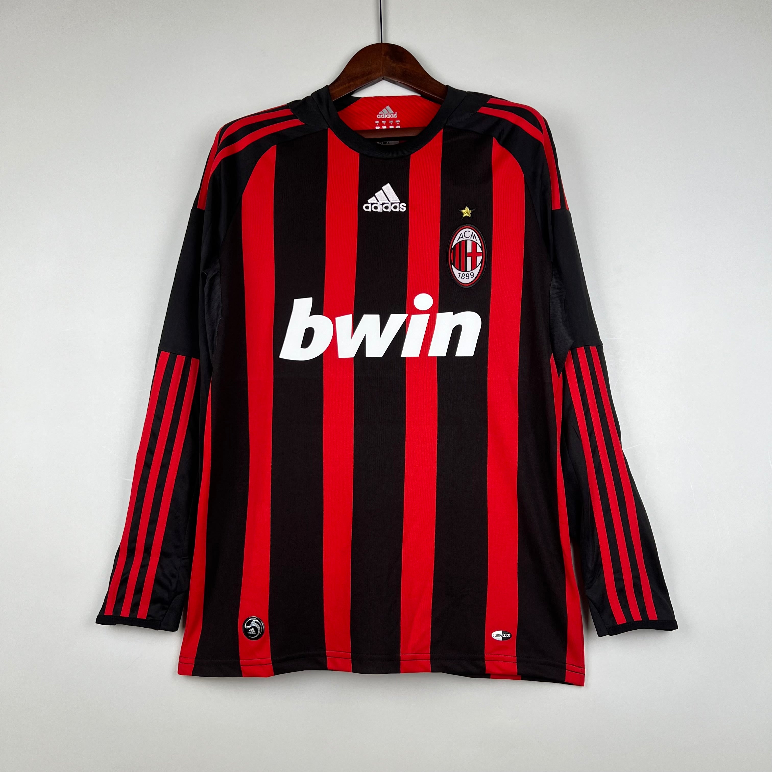 Ac Milan 08/09 Home Long Sleeve