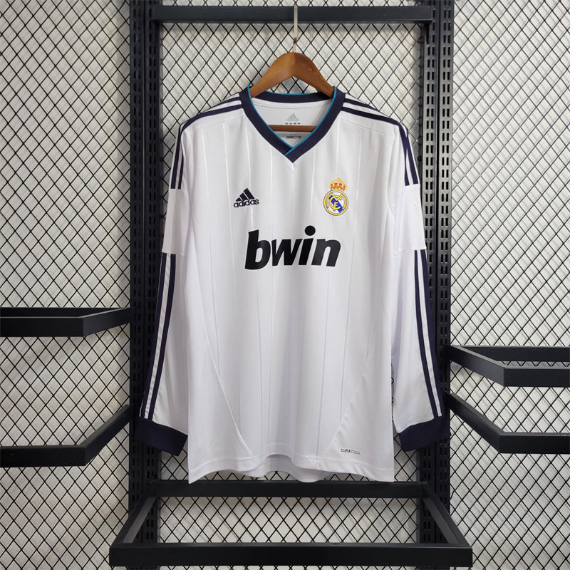 Real Madrid 12/13 Home Long Sleeve