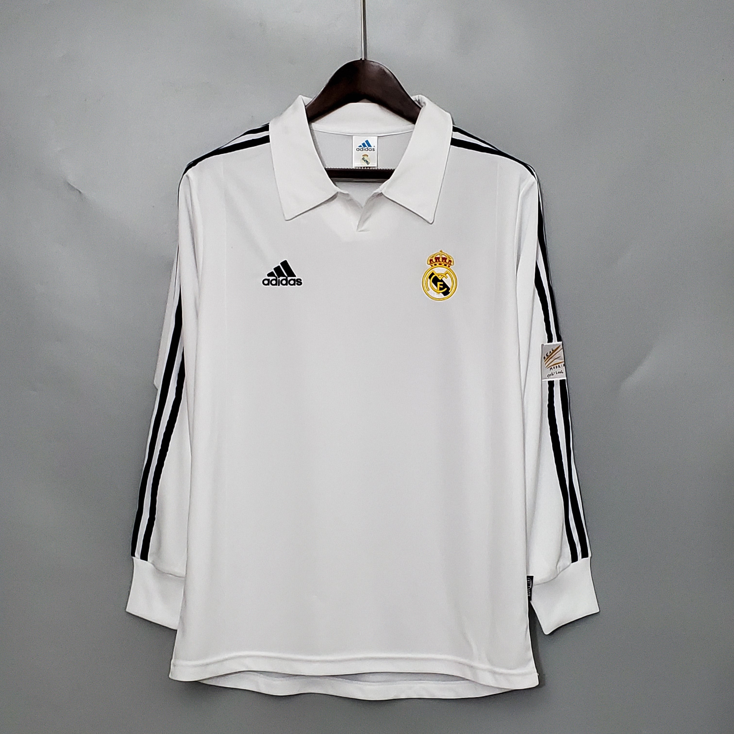 Real Madrid 02/03 Home Long Sleeve