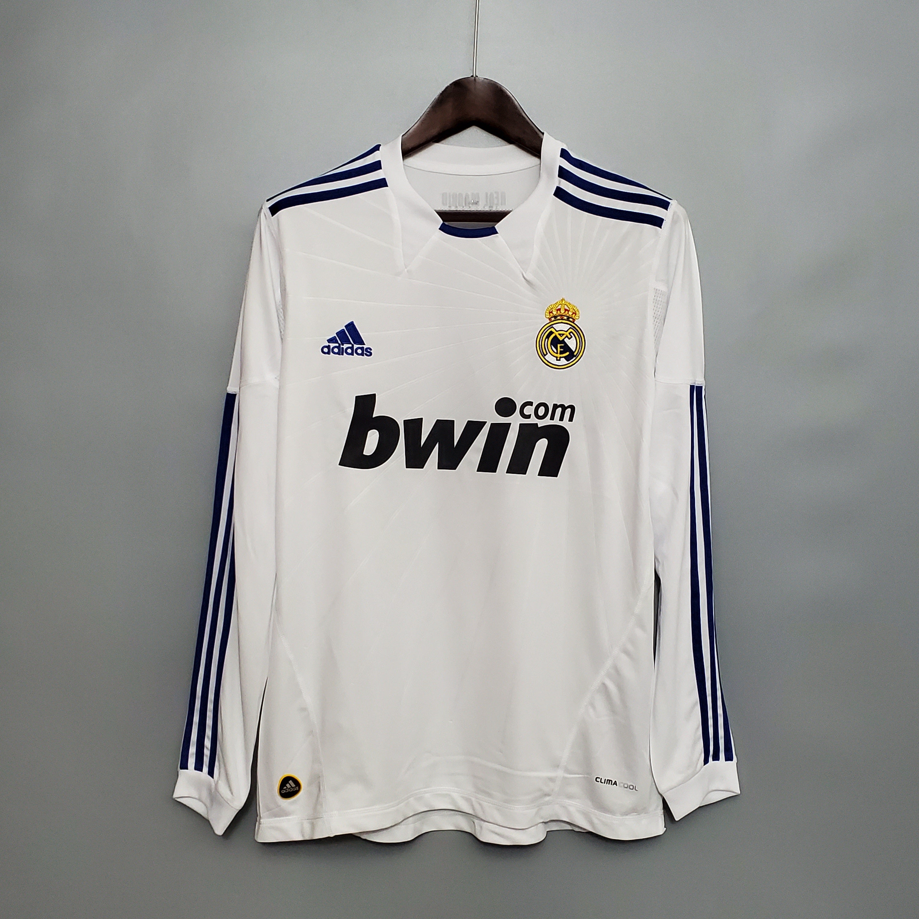 Real Madrid 10/11 Home Long Sleeve