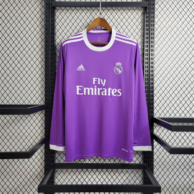 Real Madrid 16/17 Away Long Sleeve