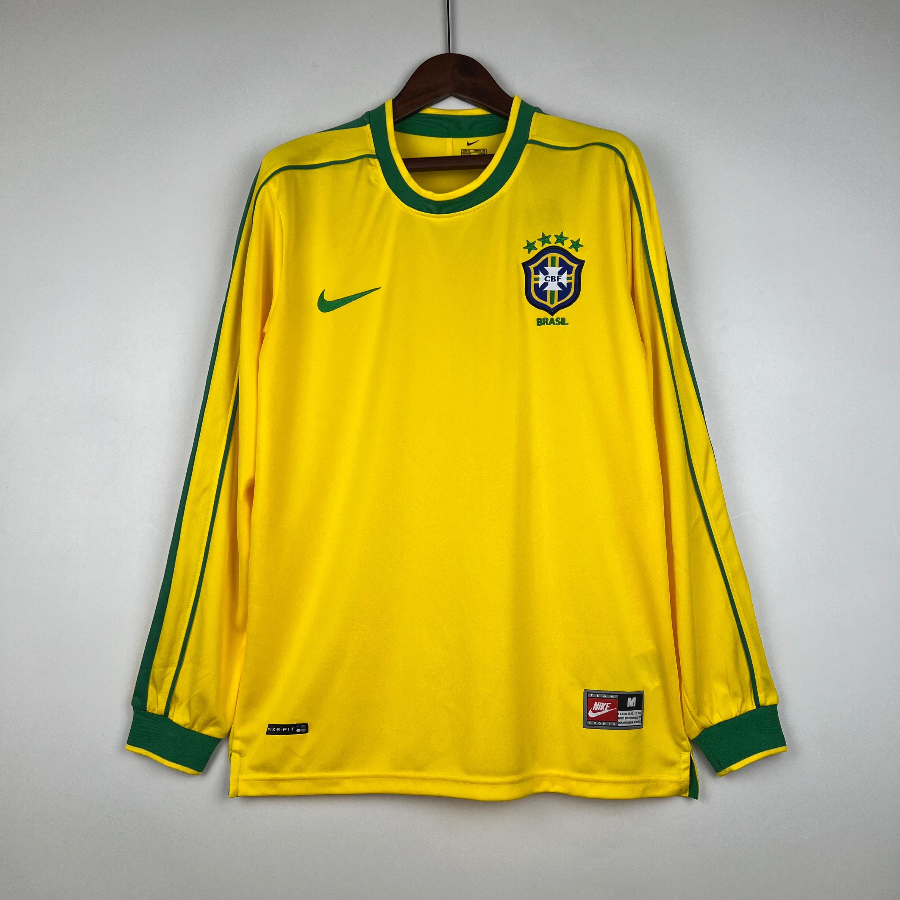 Brazil 1998 Home Long Sleeve