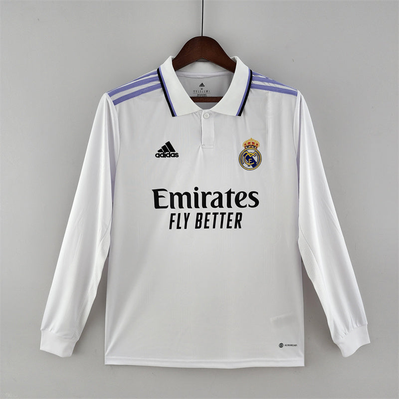 Real Madrid 22/23 Home Long Sleeve