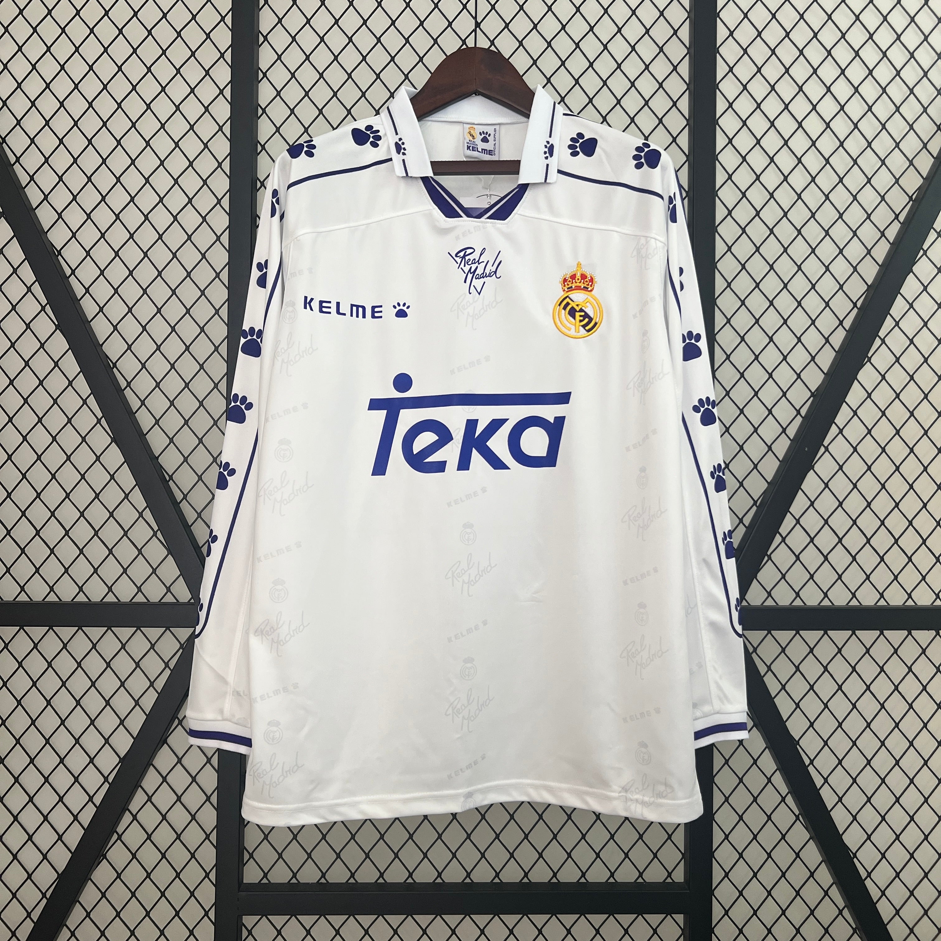 Real Madrid 94/96 Home Long Sleeve