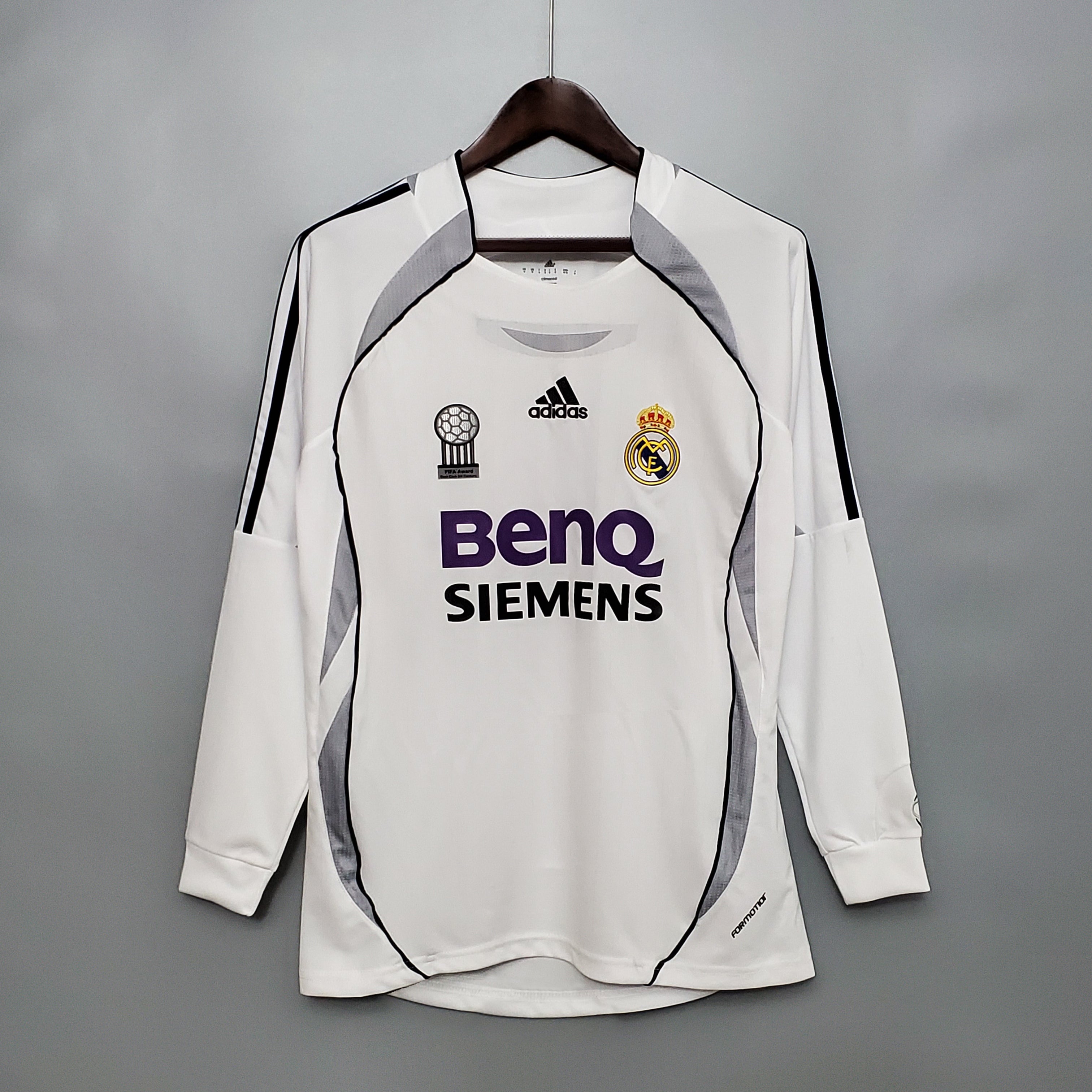 Real Madrid 06/07 Home Long Sleeve