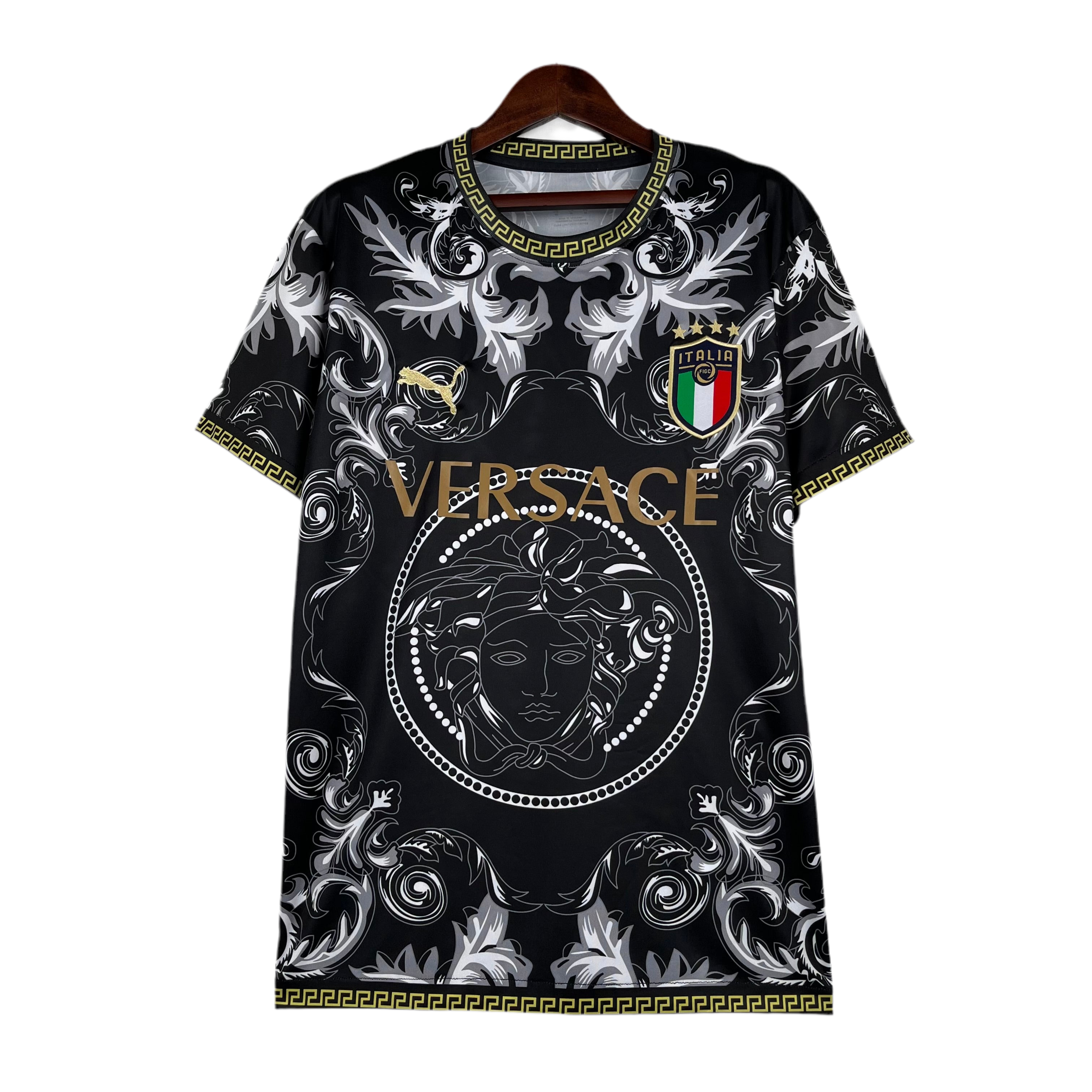 Italy Versace Black