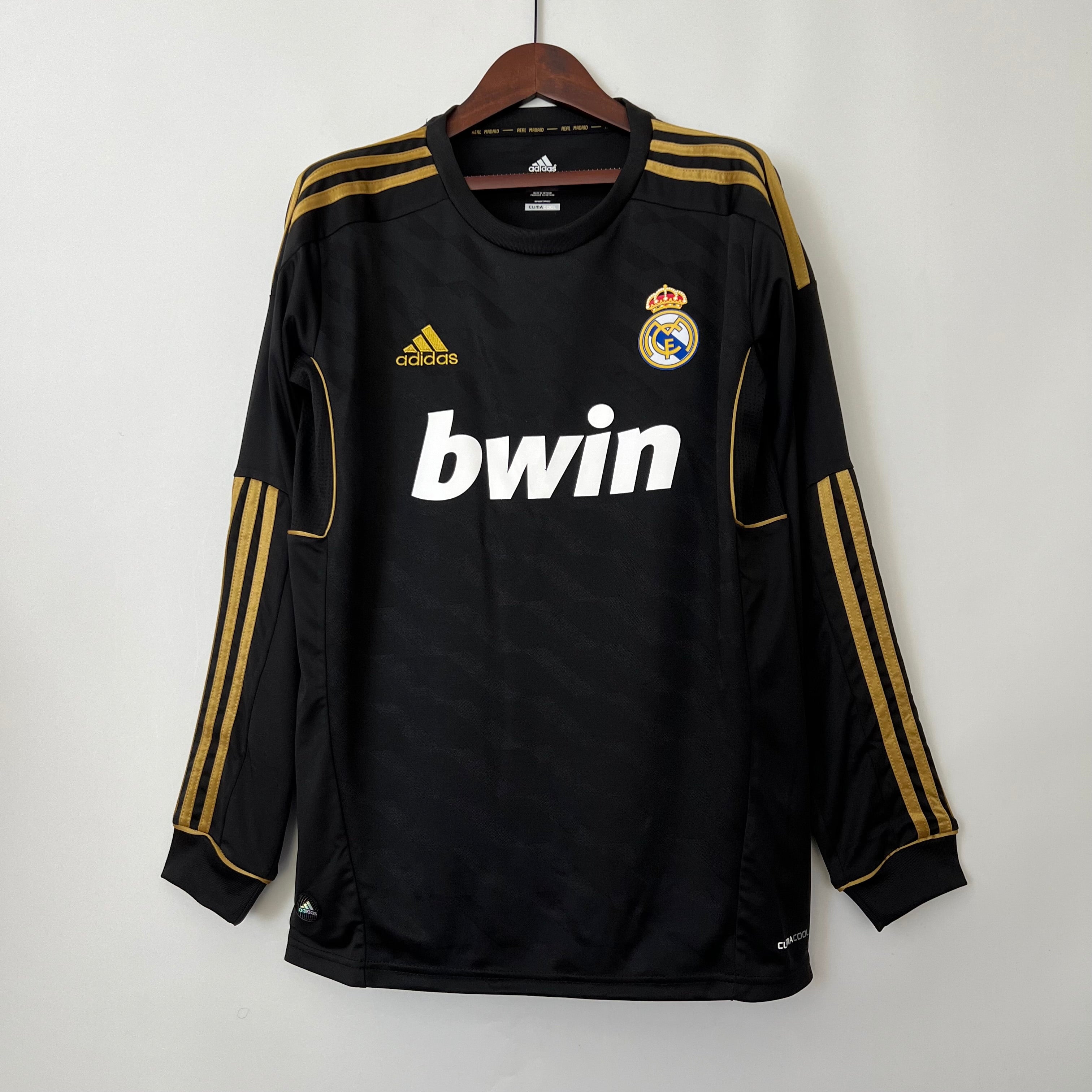 Real Madrid 11/12 Away Long Sleeve