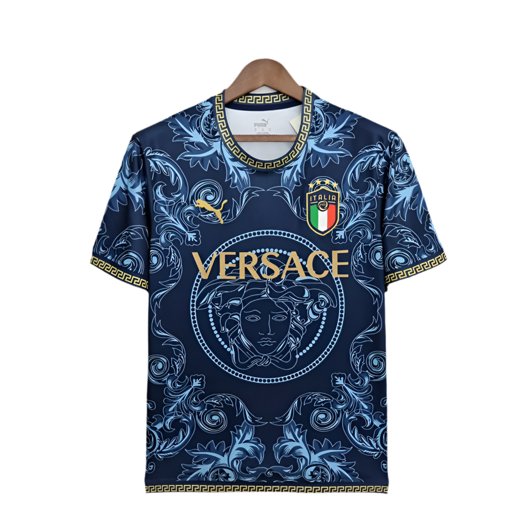 Italy Versace Dark Blue