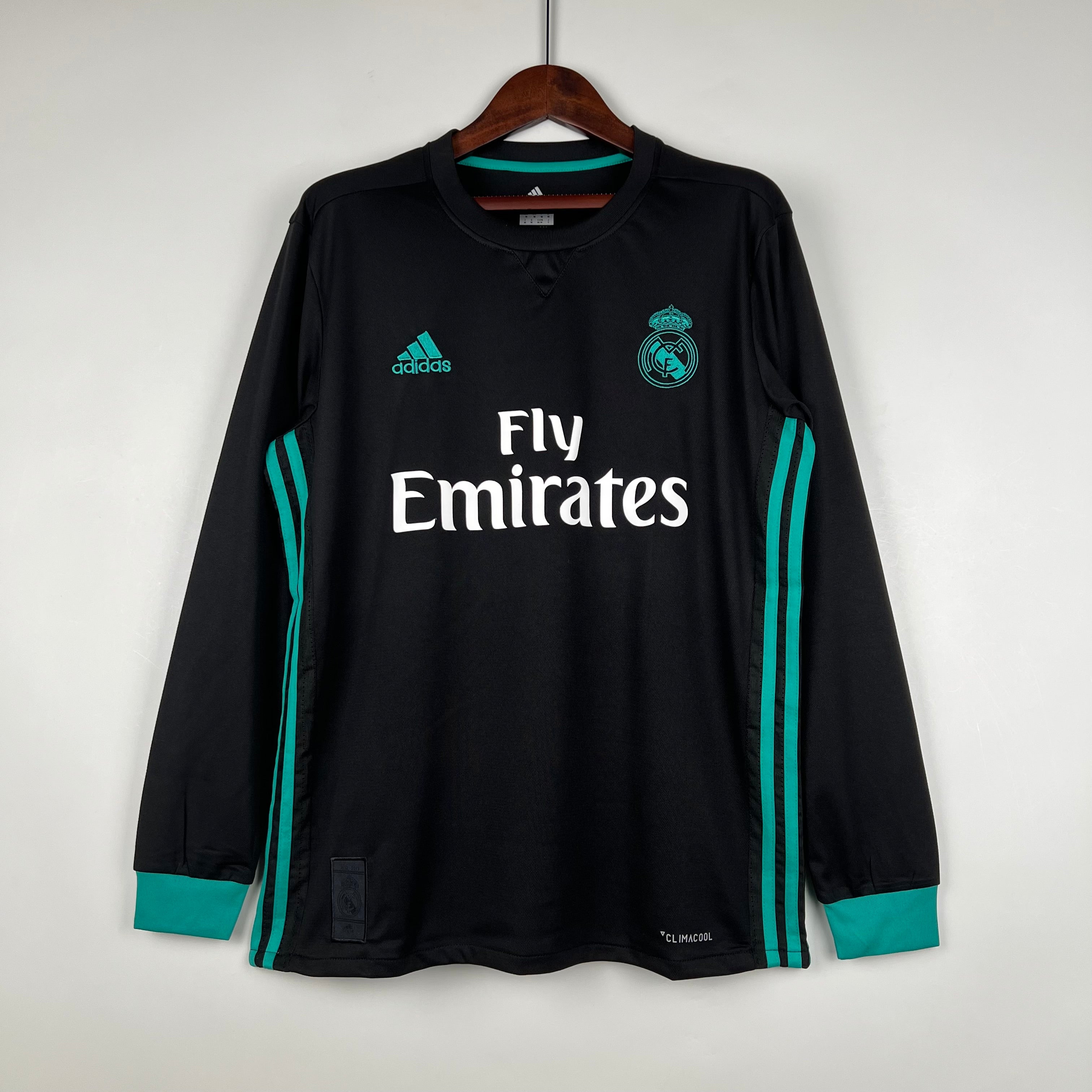 Real Madrid 17/18 Away Long Sleeve